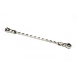 Stainless Steel Steering Rod with Stainless Rodend (eye to eye 113-122mm)