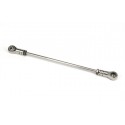 Stainless Steel Steering Rod with Stainless Rodend (eye to eye 113-122mm)