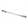 Stainless Steel Steering Rod with Stainless Rodend (eye to eye 113-118mm)