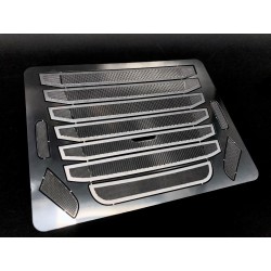 Stainless Steel Grill Vent Trim for Scania Facelift M100
