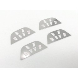 Metal Front Step Plate Set for 1/14 Tamiya Mercedes-Benz Actros 1851 / 3363
