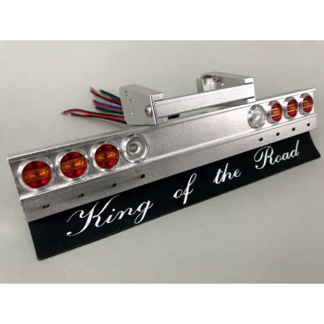 Reality Alum. CNC Danish Bumper Light Set for Tamiya 1/14 King Of The Road