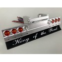 Reality Alum. CNC Danish Bumper Light Set for Tamiya 1/14 King Of The Road