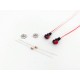 Red Boundary SMD Lights Set 3mm Screw (3V)