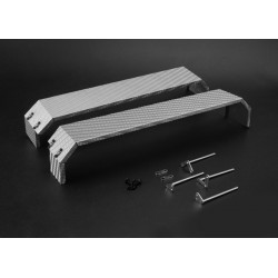 Reality Stainless Steel Triple Axle Fender Set for Tamiya Truck