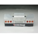 Stainless Steel King of the Road Round Light Danish Bumper for Tamiya 1/14 Scania R470 / R620