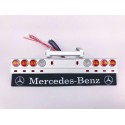Reality Alum. CNC Danish Bumper Light Set V2 for Tamiya 1/14 Mercedes-Benz Actros 1851 / 3363