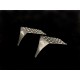 Stainaless Steel Rear Fender Plate SUPER for Tamiya 1/14 Truck