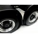 Stainaless Steel Rear Fender Plate SUPER for Tamiya 1/14 Truck