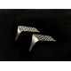 Stainaless Steel Rear Fender Plate V8 Scania for Tamiya 1/14 Truck