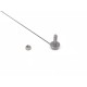 Reality Stainless Steel Antenna for Tamiya 1/14 Mercedes-Benz Actros / AROCS