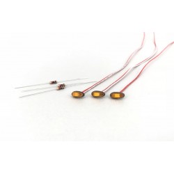 Round Shape Boundary SMD Lights Set (3V)