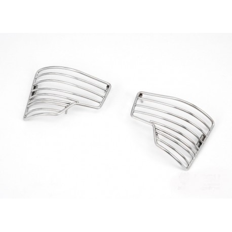 Stainless Steel Headlamp Guard for 1/14 Tamiya Mercedes-Benz Arocs 3363