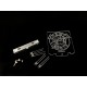 Interior Logo Board w/LED for Tamiya 1/14 Scania Vabis Red