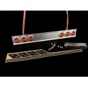 Reality Alum. CNC Behind The Cabin Light Set (3V) for Tamiya 1/14 Scania R470 / R620