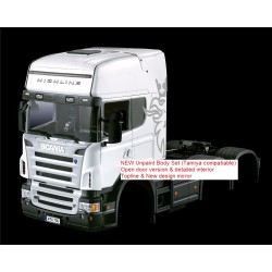 Tamiya Compatiable Scania R620 Body Set (Open Door/Topline/Unpaint)