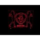 Interior Scania Logo Board w/LED 90x70mm for Tamiya 1/14 Scania Red