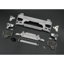 Alum. CNC Front Bumper Assembly Kit for 1/14 Tamiya Mercedes-Benz AROCS 3363 / AROCS 3348 6x4 Tipper Truck