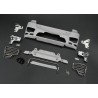 Alum. CNC Front Bumper Assembly Kit for 1/14 Tamiya Mercedes-Benz AROCS 3363 / AROCS 3348 6x4 Tipper Truck