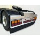 Reality Alum. CNC Danish Bumper Light Set Schmitz Cargobull V.2 for Tamiya 1/14 Truck