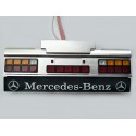 Reality Alum. CNC Danish Bumper Light Set Mercedes-Benz V.2 for Tamiya 1/14 Truck