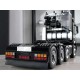 Reality Alum. CNC Danish Bumper 12 LED for Tamiya 1/14 Scania R620 / MAN 26.540 / Mercedes-Benz Actros 3363 / 3 Axle Truck