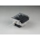 Stainless Steel Rear Crossmember for Tamiya 1/14 Mercedes Benz Actros 3363 / AROCS 3363