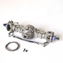 Metal Front Axle w/ differential lock for Tamiya 1/14 Truck