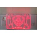 Interior Scania Logo Board w/LED 90x70mm for Tamiya 1/14 Scania Red