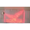 Interior Scania Logo Board V2 w/LED 90x70mm for Tamiya 1/14 Scania Red
