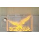 Interior Scania Logo Board V2 w/LED 90x70mm for Tamiya 1/14 Scania Yellow