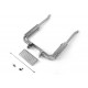 Stainless Steel Exhaust Pipe Kit Ver.2 for Tamiya 1/14 Truck