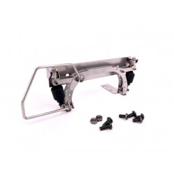 Stainless Steel Cabin Hatch w/Handrail for Tamiya 1/14 Volvo FH16 Globetrotter 750