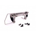 Stainless Steel Cabin Hatch w/Handrail for Tamiya 1/14 Volvo FH16 Globetrotter 750