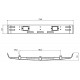 Reality Scania Sun Visor LED Set (3V) for Tamiya 1/14 Scania R470 / R620