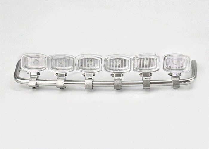 Stainless Steel Light Bar Set Ver.2 for Tamiya 1/14 MAN TGX 18.540 / 26