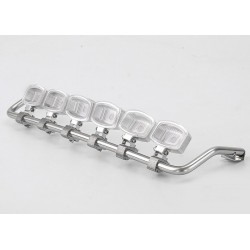 Stainless Steel Light Bar Set Ver.2 for Tamiya 1/14 Scania Topline
