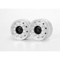 Alum. CNC Wide Front Wheels for Tamiya 1/14 Volvo FH16 Globetrotter 750