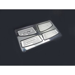 Stainless Steel Front Footboard Scania for Tamiya 1/14 Scania R470 / R620
