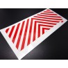 DIY Hazard Warning Decal 70mm x 180mm
