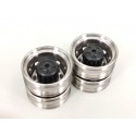 Stainless Steel Scania Rear Wheels Ver.A for Tamiya 1/14 Truck