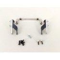 Stainless Steel Moveable Cabin Hinge Kit for Tamiya 1/14 Volvo FH16 Globetrotter 750