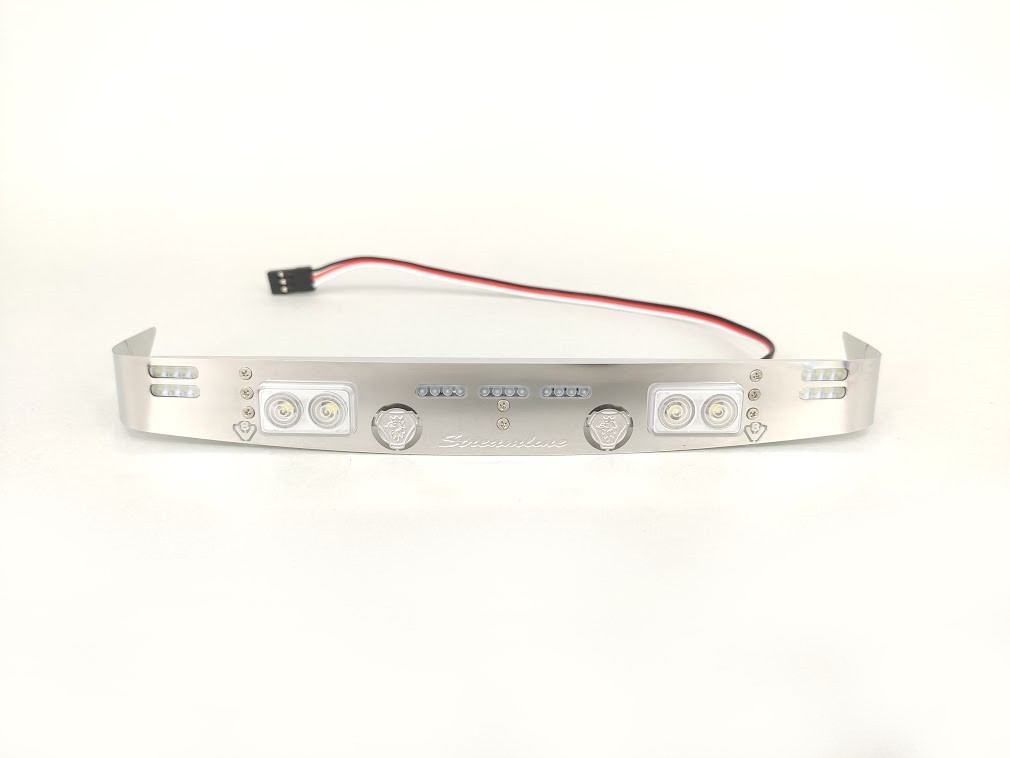 Stainless Steel Sun Visor Light Kit Streamline Ver. for Tamiya 1/14