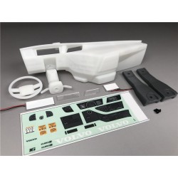 Left Hand Drive Dashboard w/LED DIY Kit for Tamiya 1/14 Volvo FH16 Globetrotter 750