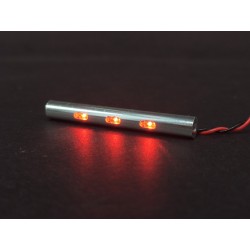 Rear Crossmember LED Bar Red (3v) for Tamiya 1/14 Scania / MAN / Actros / AROCS / VOLVO