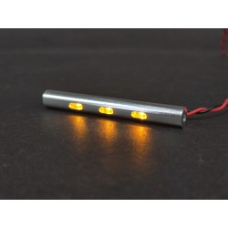 Rear Crossmember LED Bar Yellow (3v) for Tamiya 1/14 Scania / MAN / Actros / AROCS / VOLVO