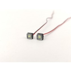 Square Shape Boundary White Colour SMD Lights Set (3V)