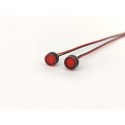 Circle Shape Boundary Red Colour SMD Lights Set (3V)