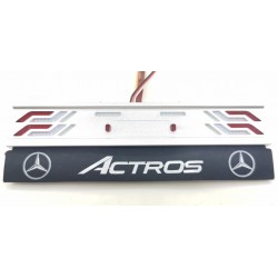 Reality Alum. CNC DIY Rear Bumper w/Water Flowing Turn Signal Light Indicator