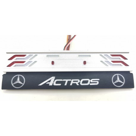 Reality Alum. CNC DIY Rear Bumper w/Water Flowing Turn Signal Light Indicator